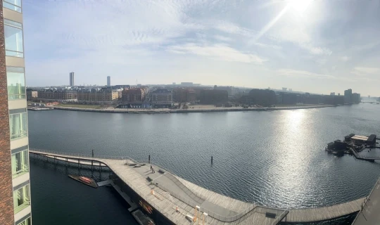 Udsigt fra Copenhagen Hotel Marriott – reference projekt udført af Gummifugen
